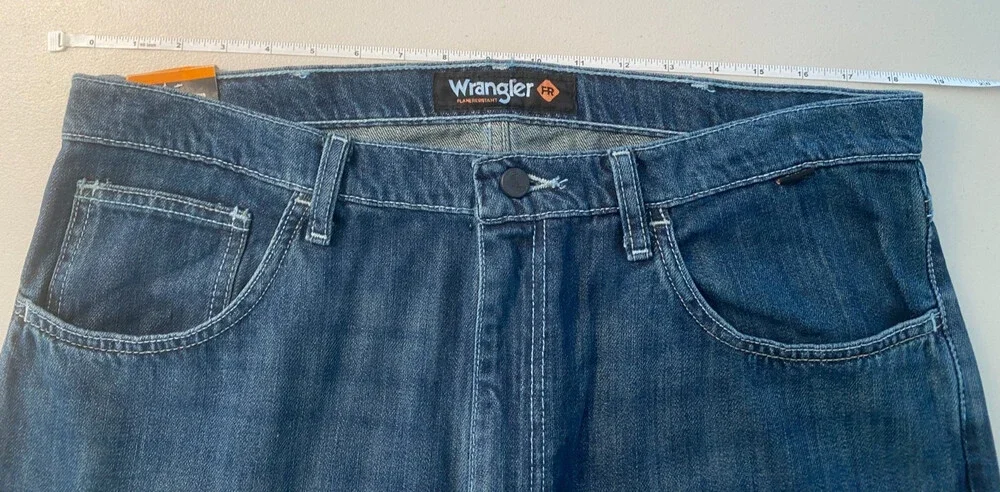 NWT Wrangler FR Flame Resistant Jeans Men's 36x36Slim Boot CAT 2 Workwear